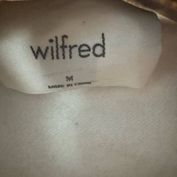 Wilfred fine wool cropped sweater size M - Picture 5 of 12